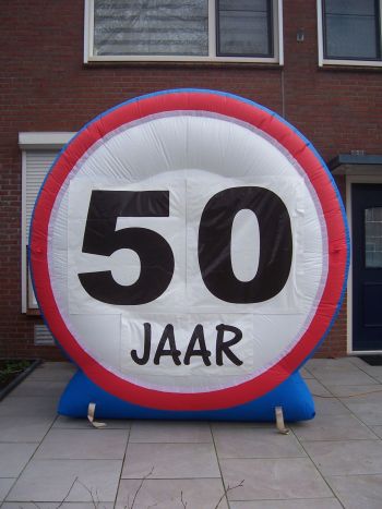 Verkeersbord klein elke leeftijd mogelijk 00 t/m 99